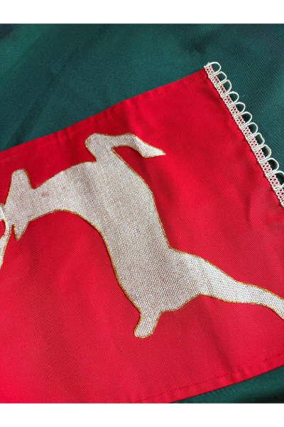 Christmas Table Runner - Reindeer - Red
